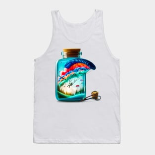 Skydive Over the Forest Tank Top